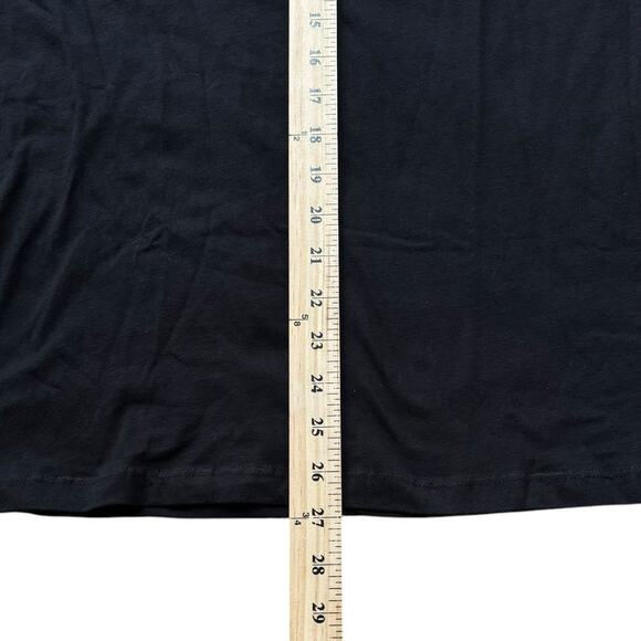 Hurley Surf Co. Black Short Sleeve Crew Neck Wave Chest Graphic Men's Medium NEW - Picture 4 of 5